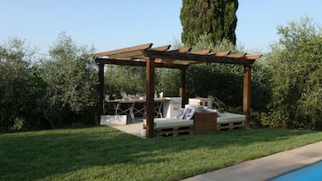 Seasonal outdoor pool