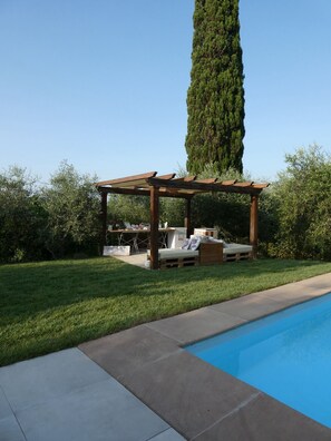 Seasonal outdoor pool