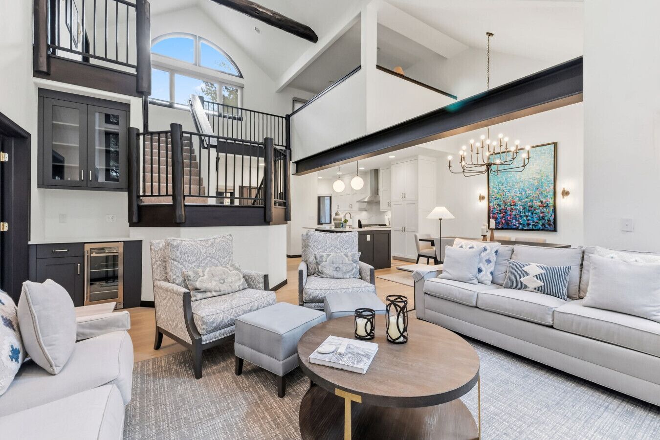 TV, fireplace, stereo