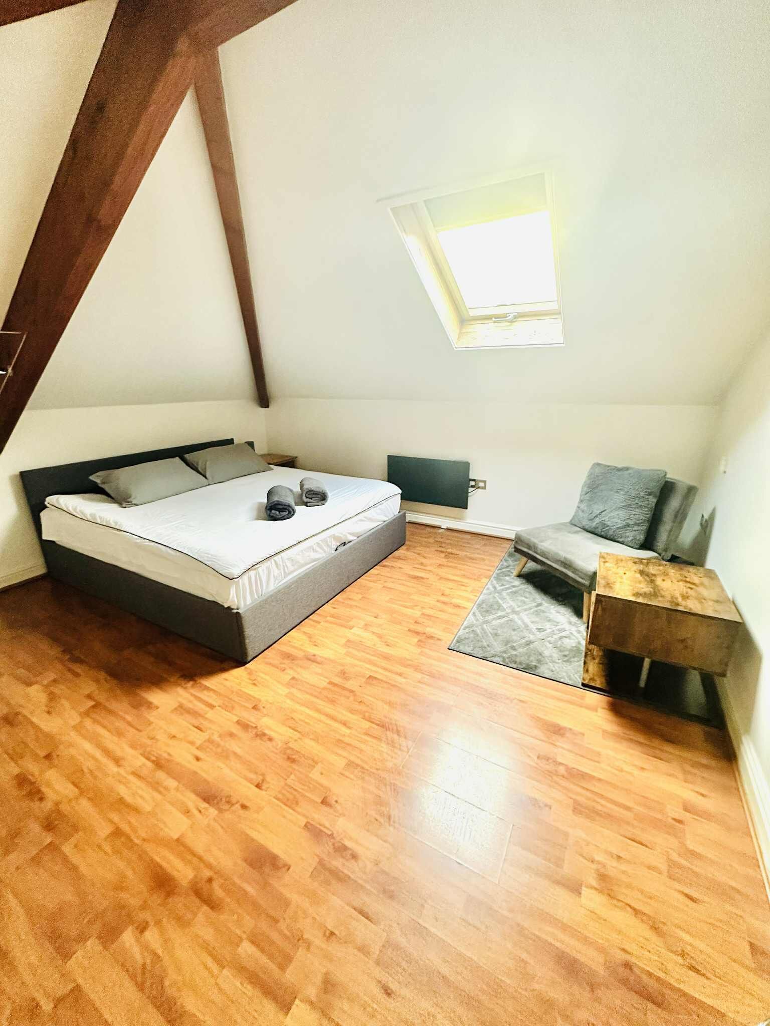 1 bedroom, iron/ironing board, Internet, bed sheets