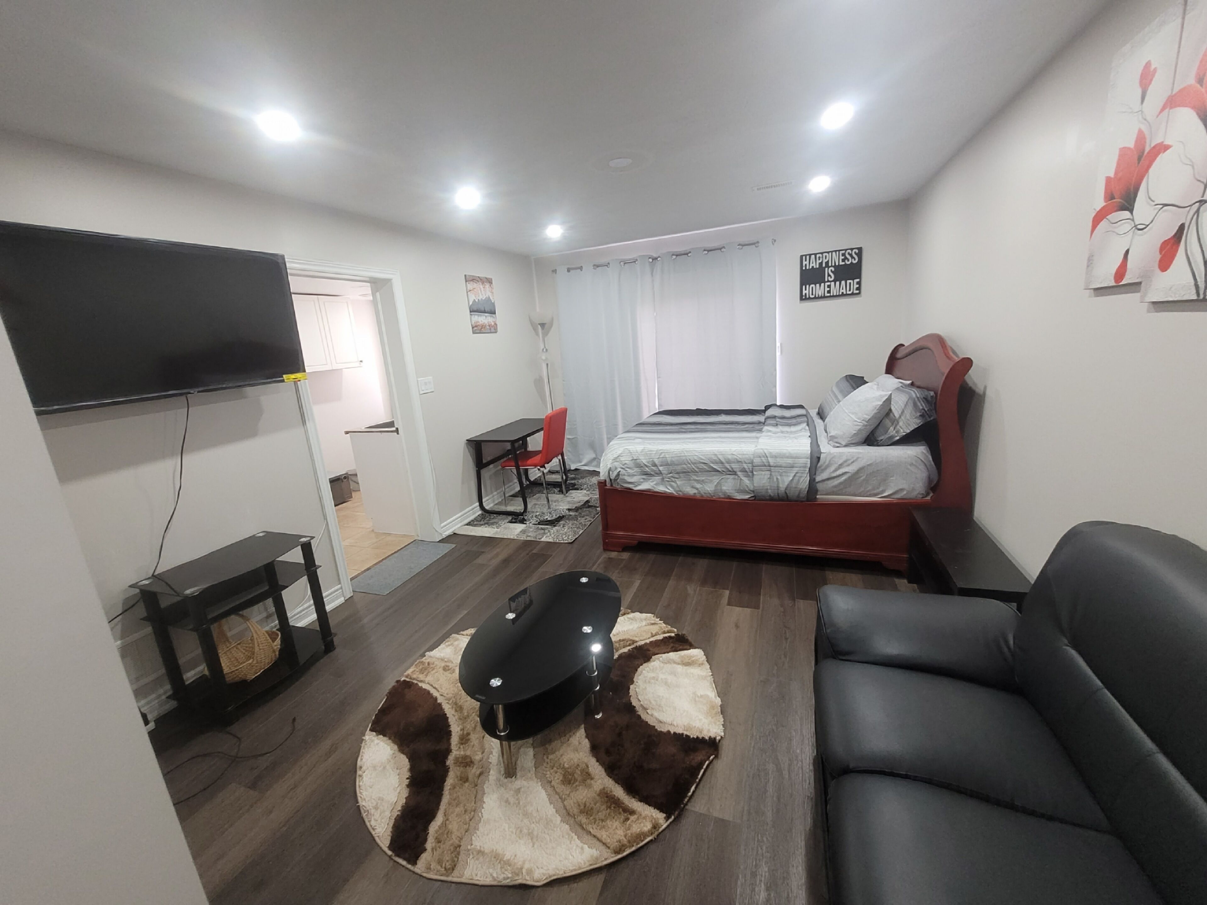 1 soverom, strykejern/-brett, wi-fi og sengetøy