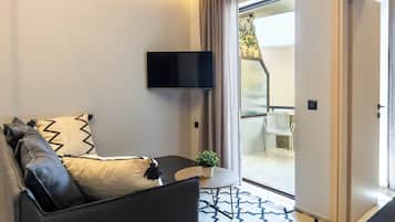 Departamento | Área de sala de estar | Smart TV de 43 pulgadas con canales digitales