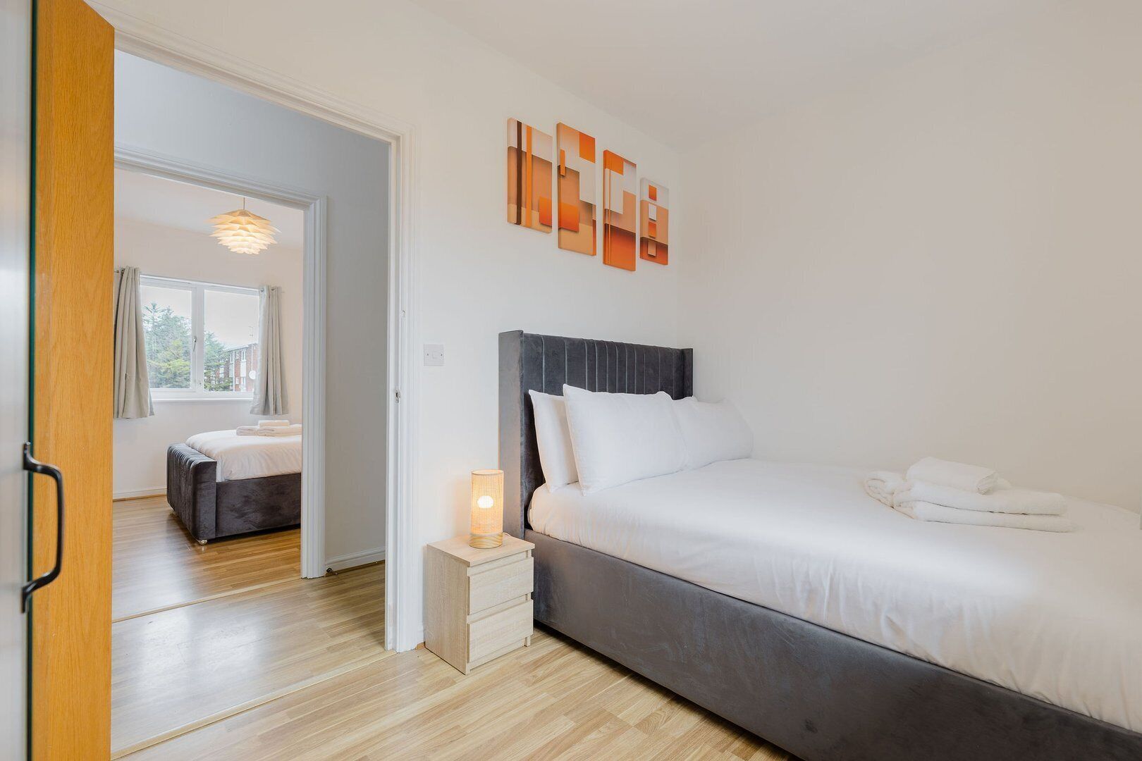 2 bedrooms, iron/ironing board, Internet, bed sheets