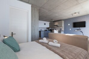 1 soverom, strykejern/-brett, wi-fi og sengetøy