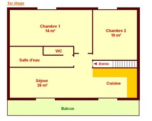 مخطط تصميم الطابق