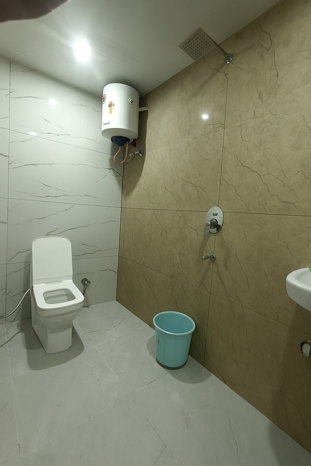 Deluxe-Doppelzimmer, Balkon, Stadtblick | Badezimmer