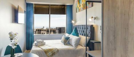 1 室のベッドルーム、アイロン / アイロン台、WiFi、ベッドシーツ