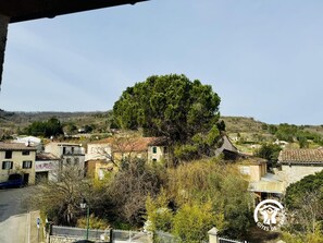 Blick von der Unterkunft