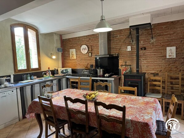 Dining - Mas grau - CORBERE-LES-CABANES (CORBERE-LES-CABANES)