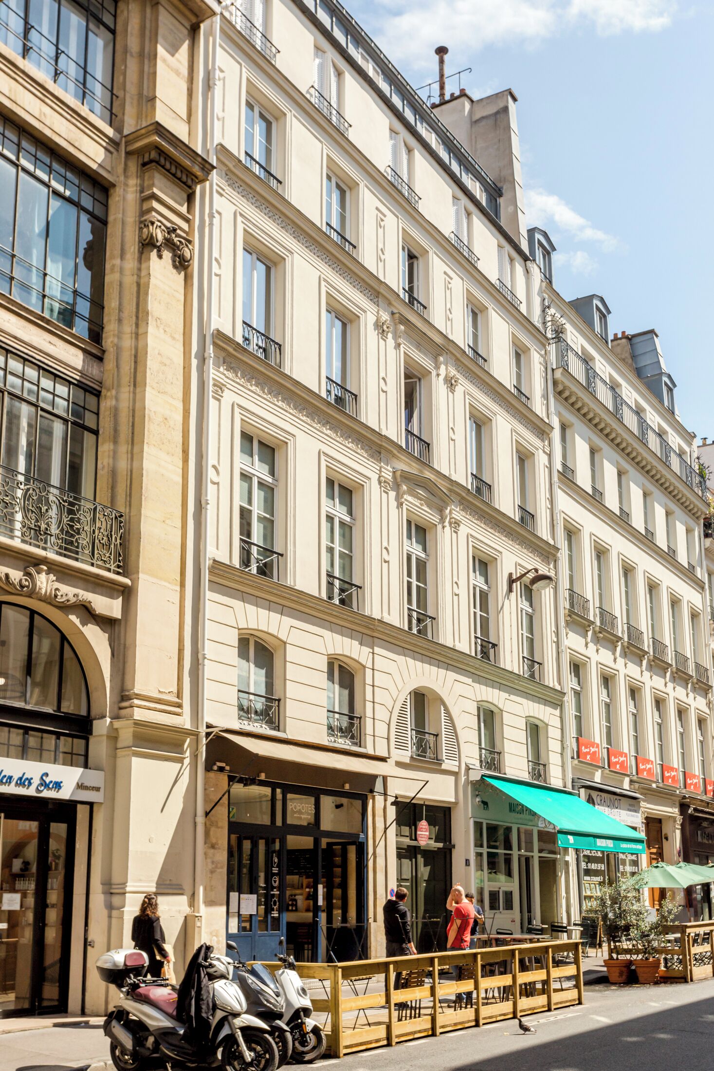 Fassade der Unterkunft