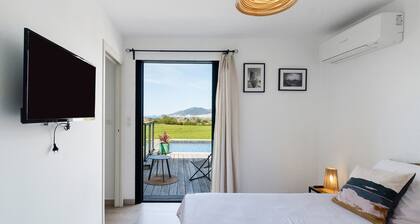 Chambre d'hĂŽtes 'Chambre 2' avec vue sur la mer, Wi-Fi et climatisation