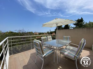 Outdoor dining - Les Argelats - SALSES LE CHATEAU (SALSES LE CHATEAU)