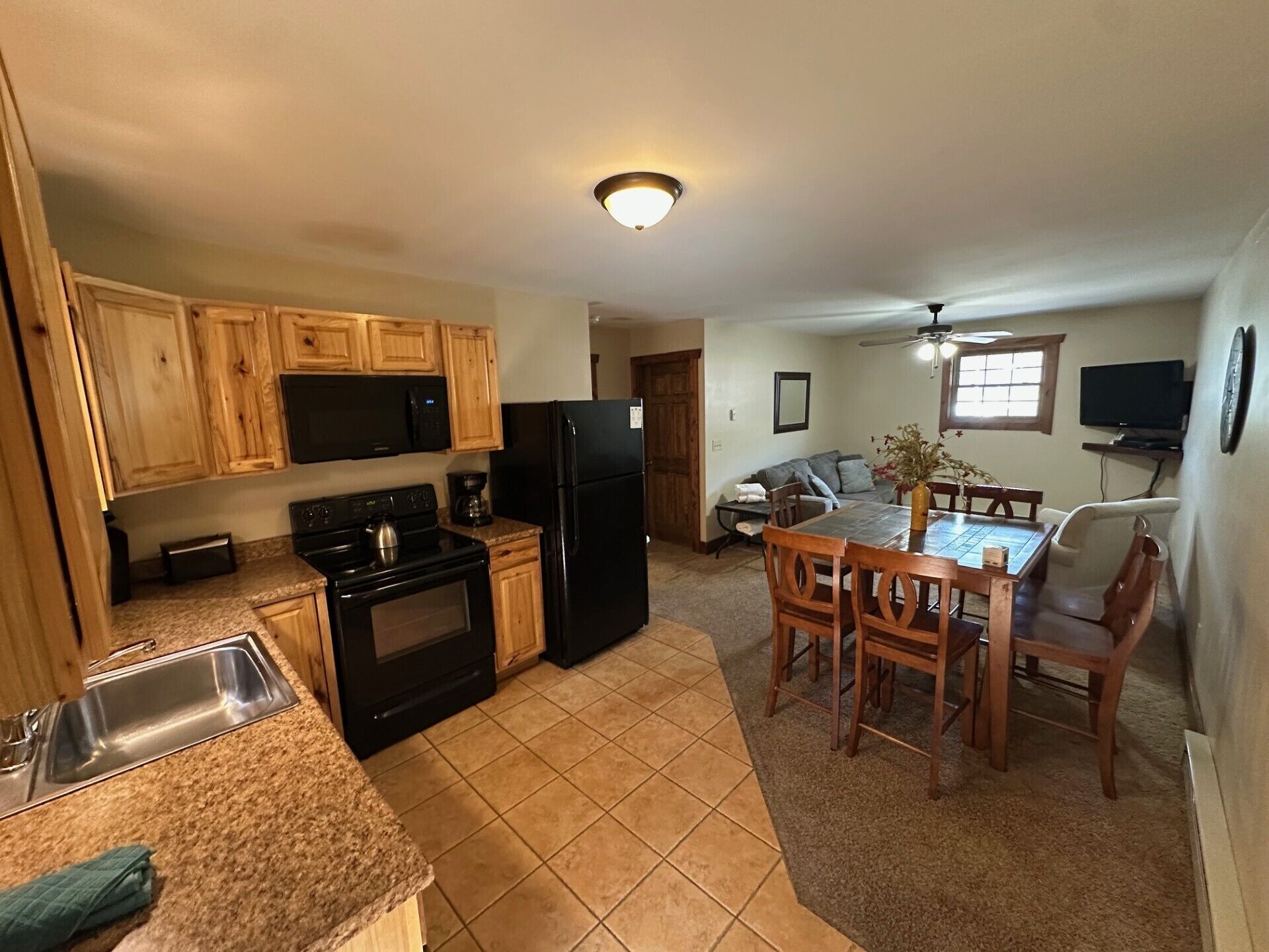 Microwave, oven, stovetop, paper towels