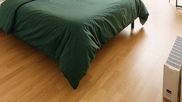 2 chambres, bureau, draps fournis