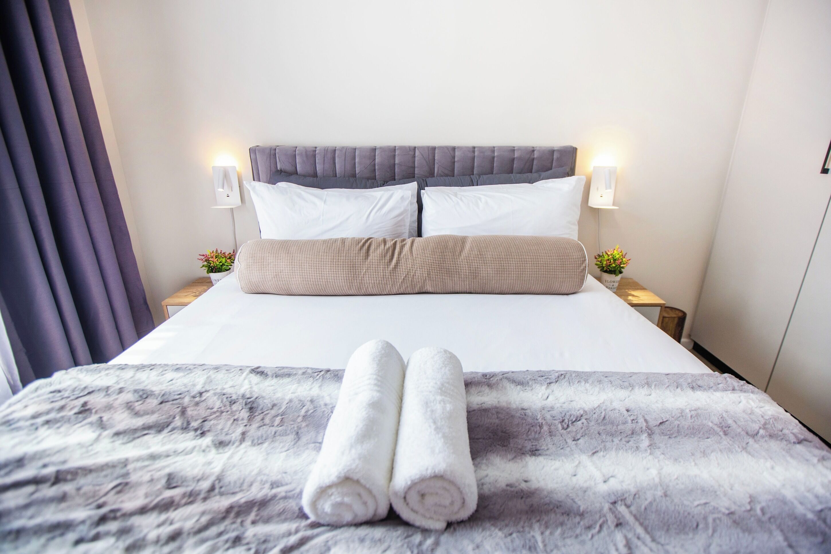 1 bedroom, iron/ironing board, internet, bed sheets