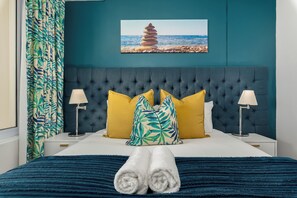 2 bedrooms, in-room safe, iron/ironing board, WiFi