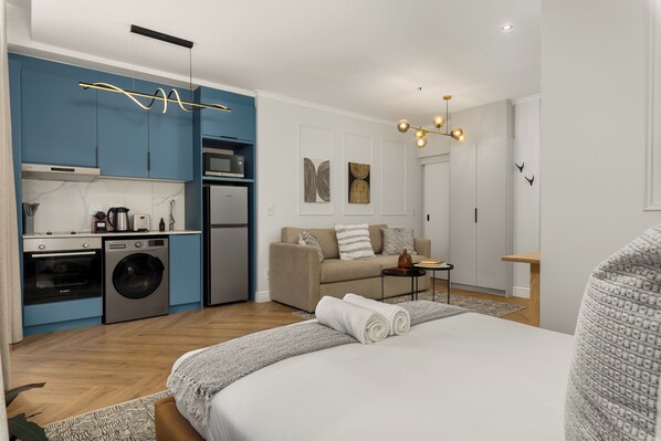1 chambre, coffre-fort, fer et planche à repasser, Wi-Fi