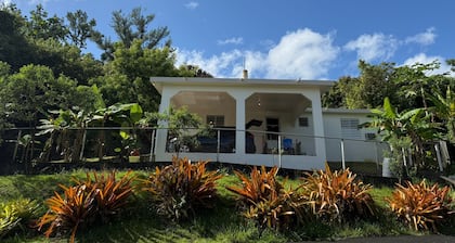 Cozy 2BR mountain hideaway – lush views & El Yunque waterfalls nearby