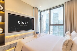 3 soverom, safe på rommet, strykejern/-brett og wi-fi