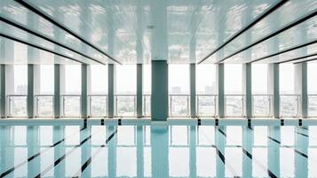 Apartment, 1 Bedroom, Accessible, Garden View | Pool | Indoor pool