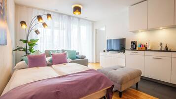 2 Schlafzimmer, Bügeleisen/Bügelbrett, kostenloses WLAN, Bettwäsche