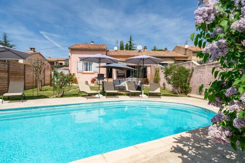 Ferienhaus 'Nahe Vaison La Romaine' mit privatem Pool, WLAN und Klimaanlage