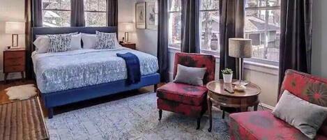 1 habitación, tabla de planchar con plancha, cuna de viaje y wifi