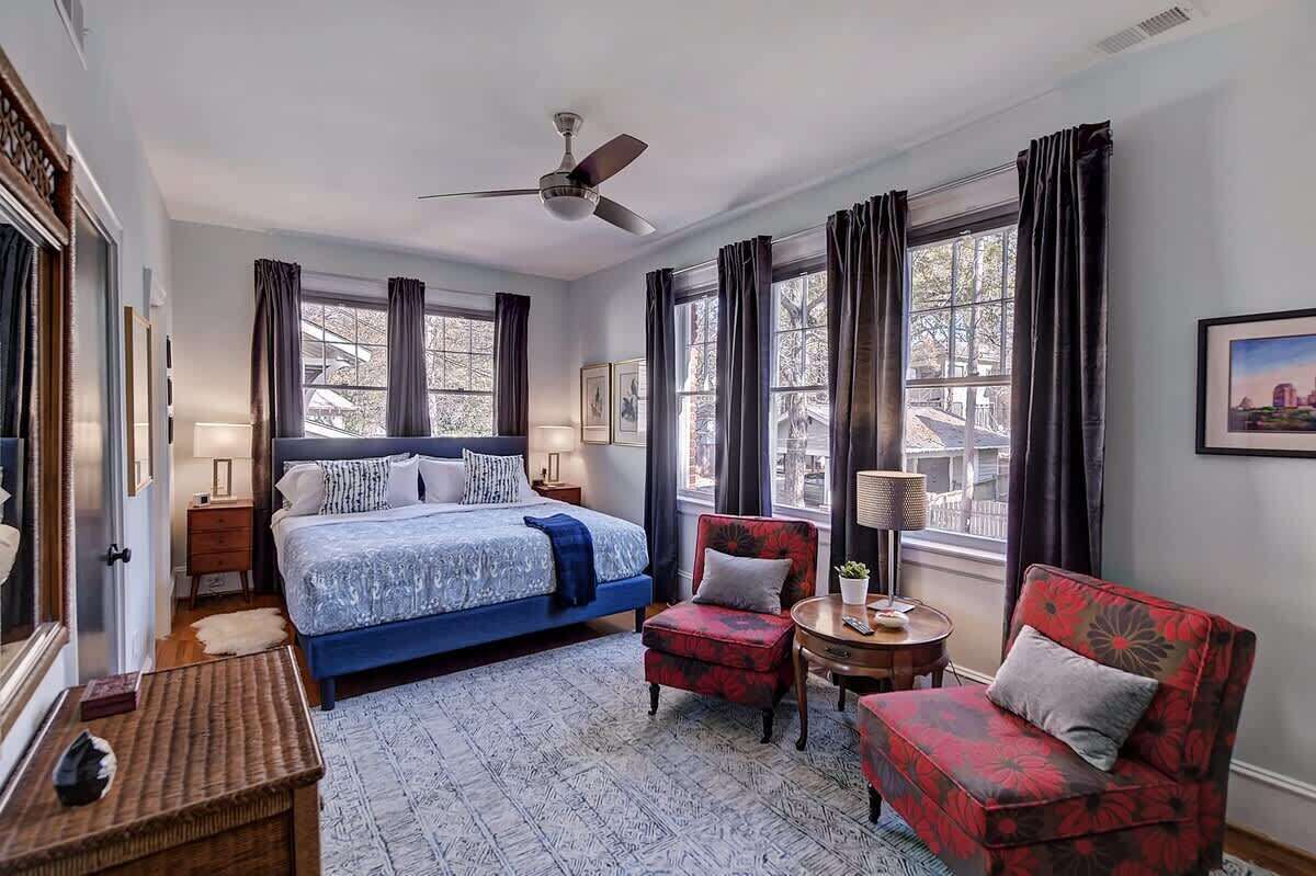 6 habitaciones, cuna de viaje, wifi y ropa de cama 