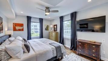 1 bedroom, iron/ironing board, travel crib, WiFi