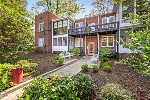 Exterior - Peaceful Myers Park 2BR King Condo | Porch (Charlotte)