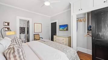 2 bedrooms, iron/ironing board, travel crib, WiFi