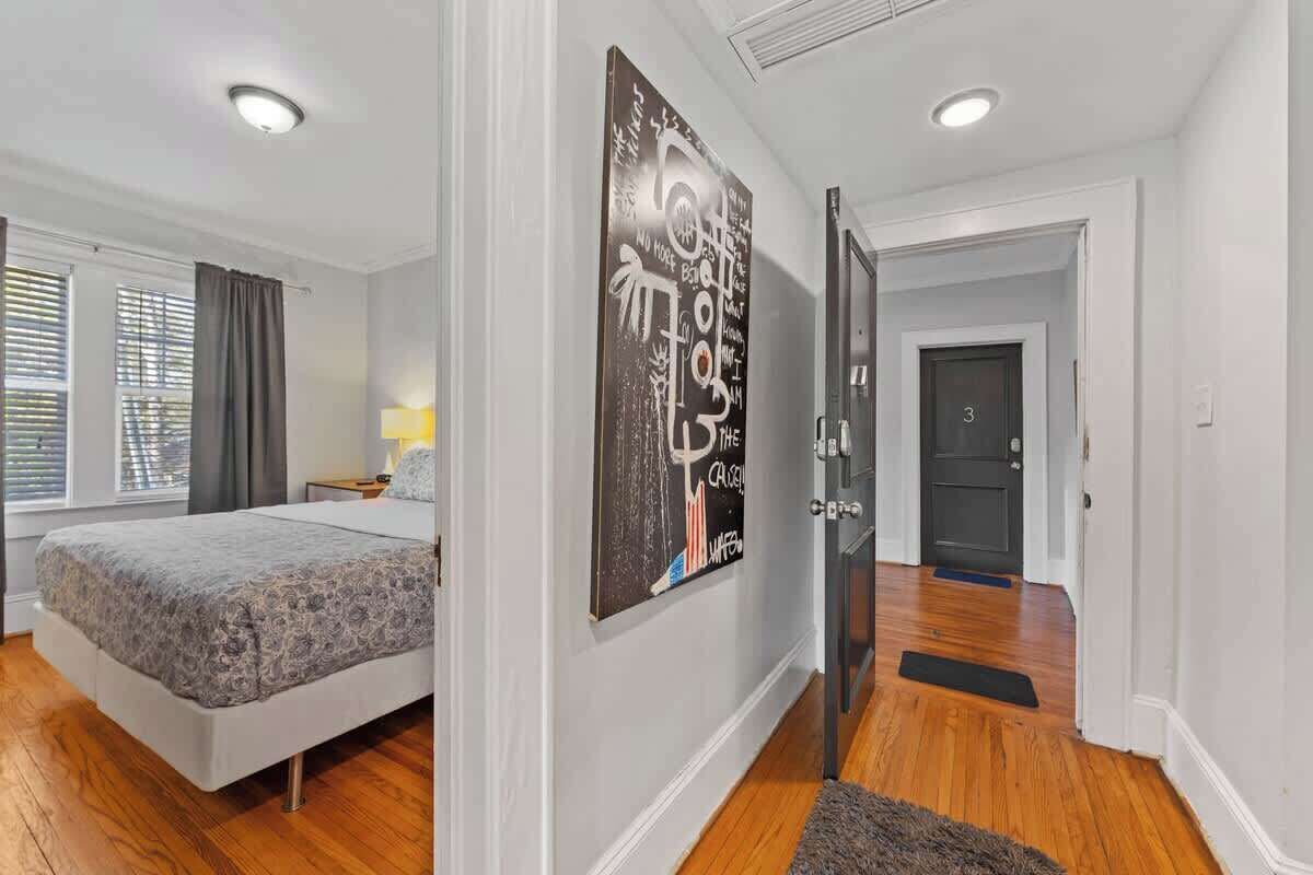 2 bedrooms, iron/ironing board, travel crib, WiFi