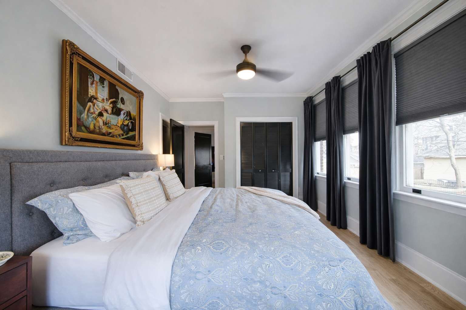 2 bedrooms, iron/ironing board, travel crib, WiFi