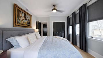 2 bedrooms, iron/ironing board, travel crib, WiFi