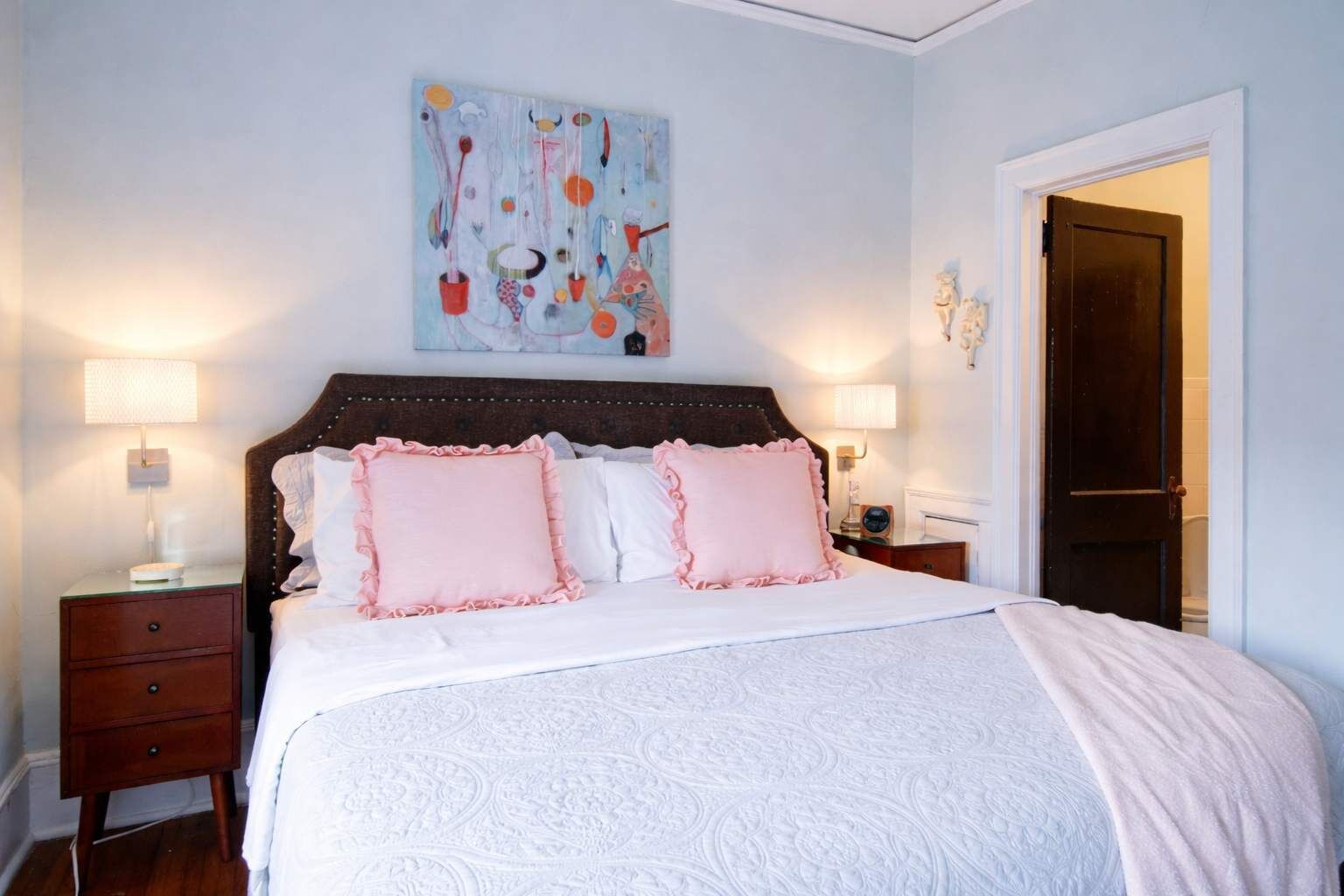 2 bedrooms, iron/ironing board, travel crib, WiFi