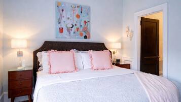 2 bedrooms, iron/ironing board, travel crib, WiFi