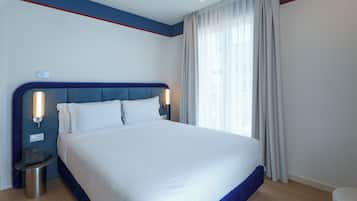 In-room safe, blackout drapes, soundproofing, WiFi (free)