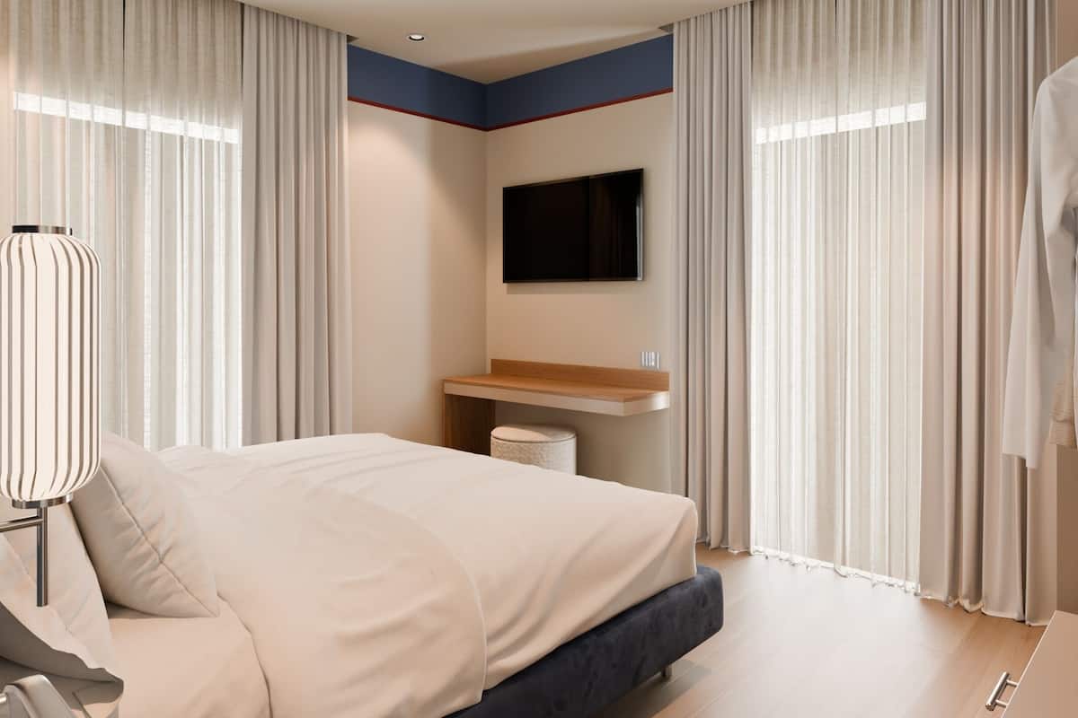 Deluxe suite fronte mare con balcone | Zimmersafe, individuell dekoriert, individuell eingerichtet