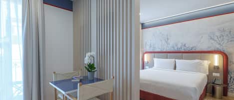 In-room safe, blackout curtains, soundproofing, free WiFi