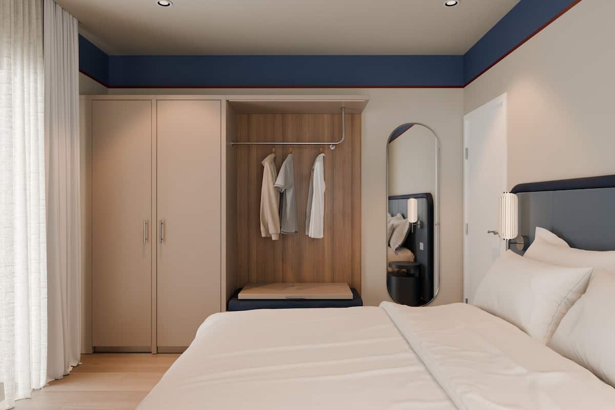 Zimmersafe, individuell dekoriert, individuell eingerichtet