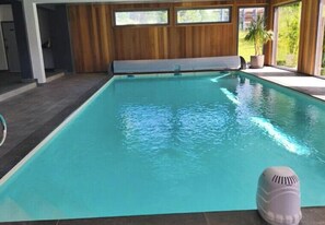 Pool - Cozy apartment with pool and golf nearby (Megève)
