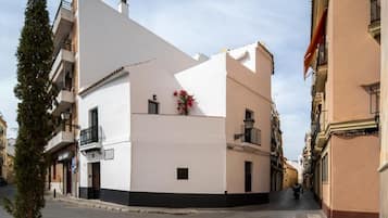 Majoituspaikan julkisivu