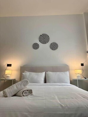 3 chambres, fer et planche Ă repasser, Wi-Fi, draps fournis