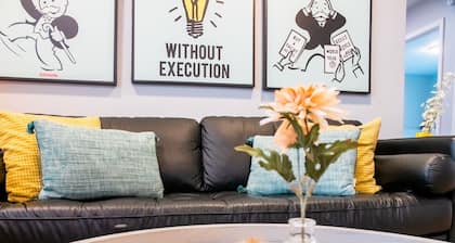 Playful, walkable, and comfortable, just steps from Mass Street.