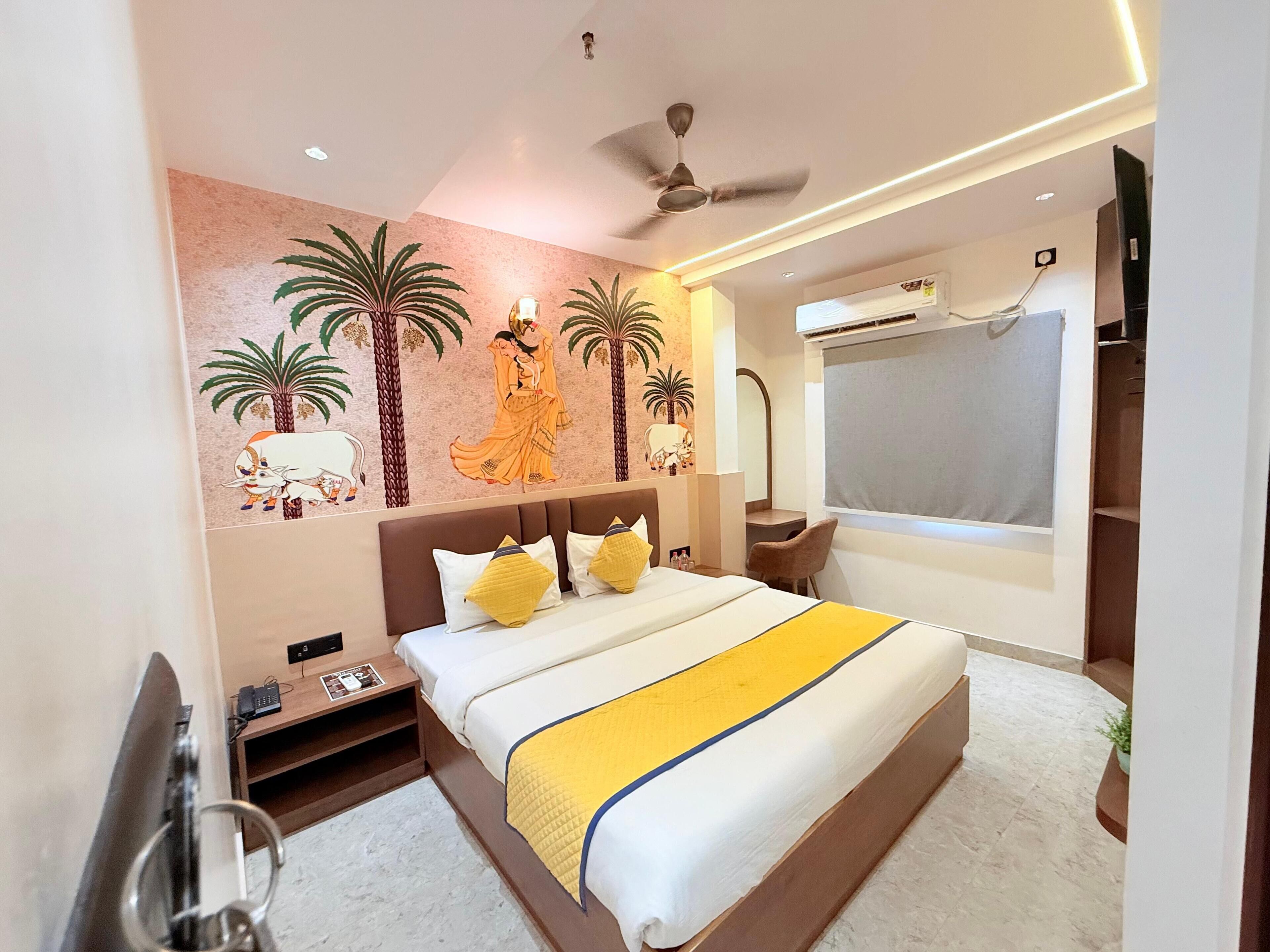 Economy Double Room, Non Smoking | Laptop workspace, iron/ironing board, free WiFi