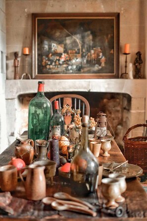 Superior cottage, uitzicht op rivier | Dineerruimte