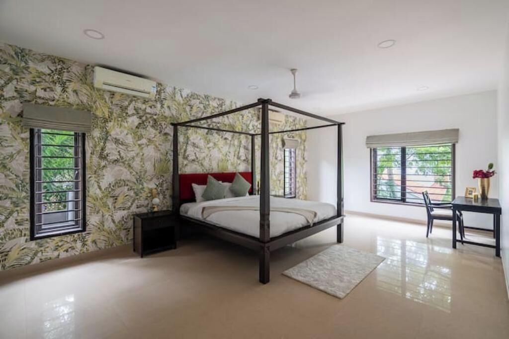 4 chambres, accès Internet, draps fournis