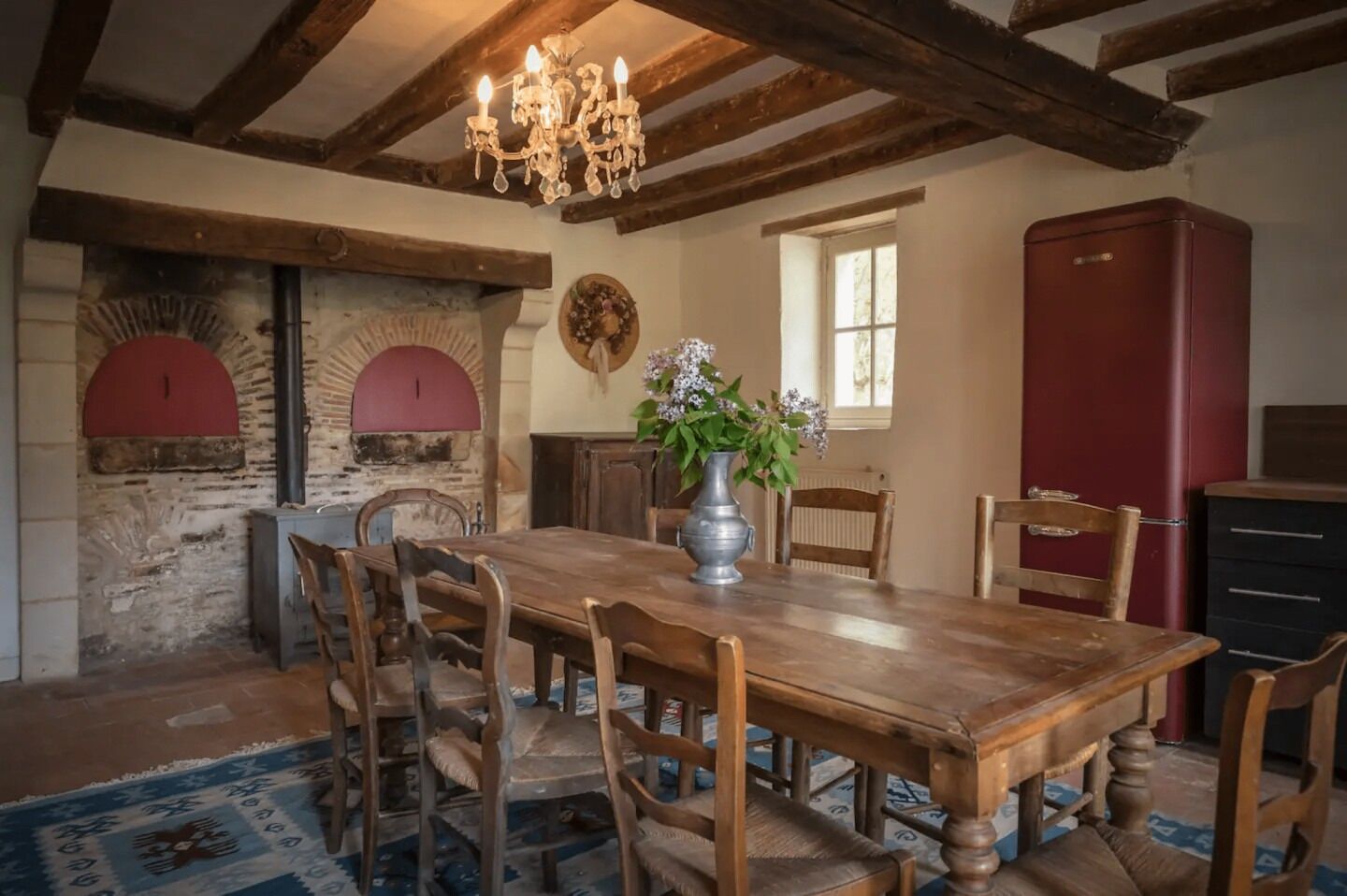 Comfort-Ferienhaus, Gartenblick | Esszimmer