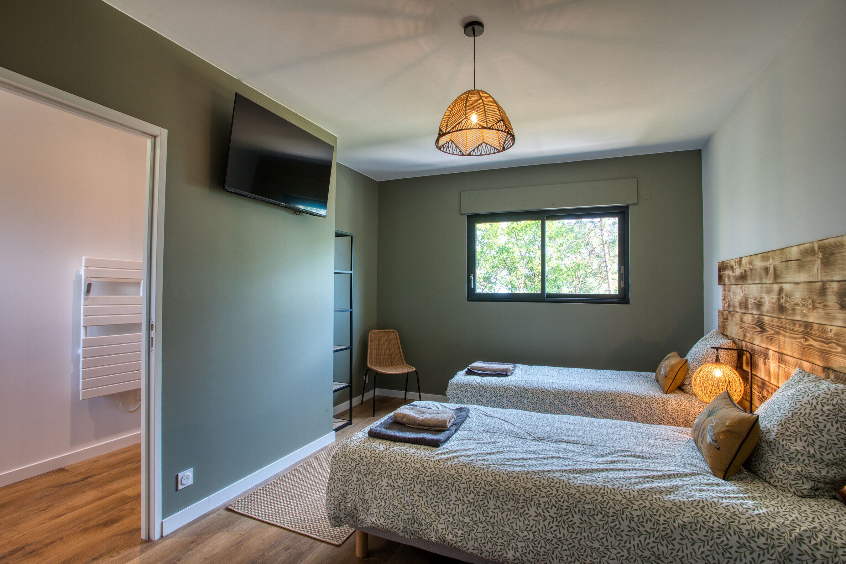 1 chambre, Wi-Fi, draps fournis