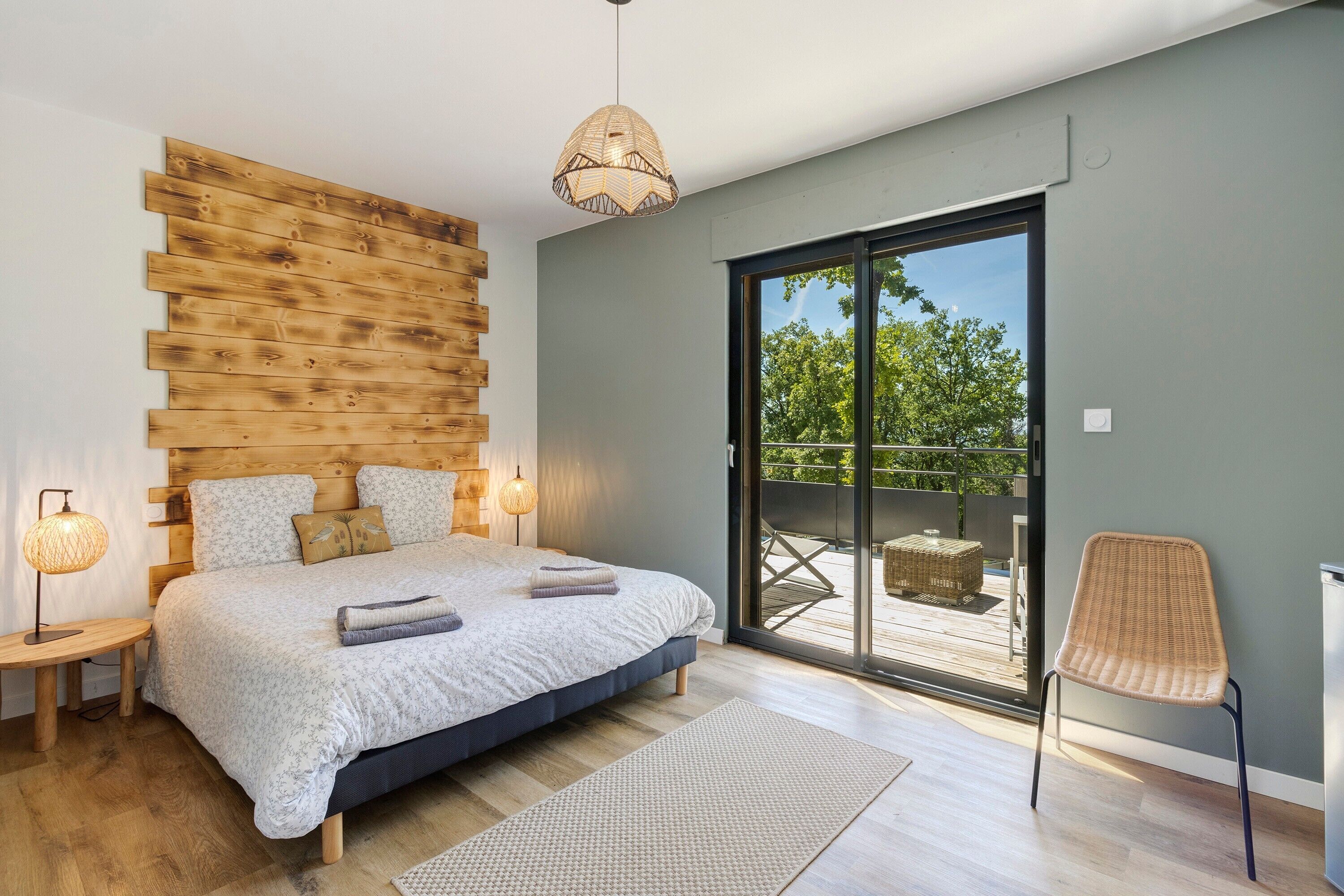 1 chambre, Wi-Fi, draps fournis